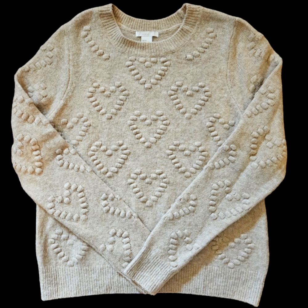 XS H&M Heart Sweater
